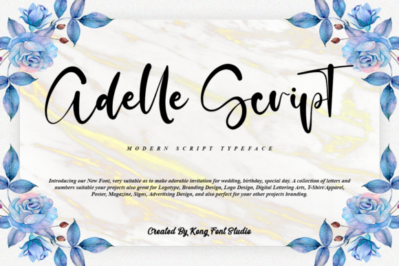 Adelle Script: A Playful Handwritten Font for Editorial Design