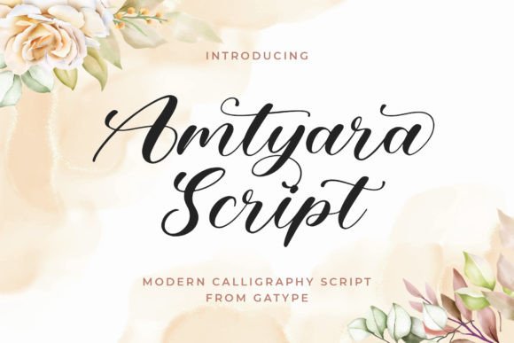 Amtyara Script: A Handwritten Font for Elegant Web Design
