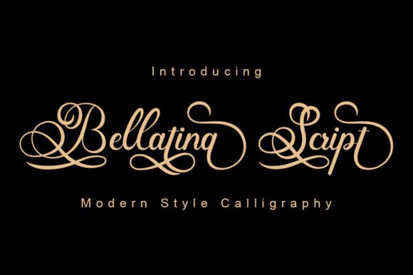 Bring Elegance to Your Handmade Creations with Bellatina Script