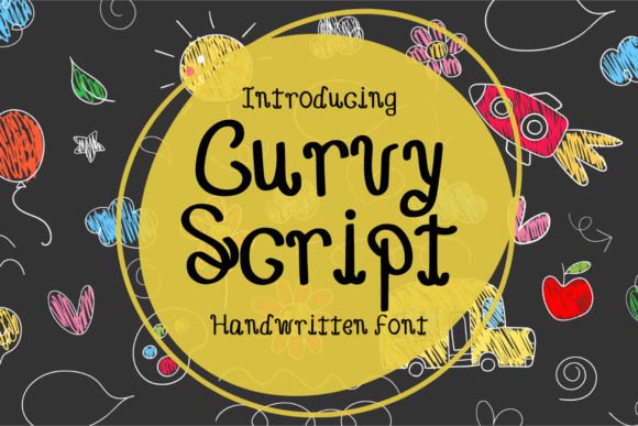 Curvy Script: A Playful Font for Handmade Creations
