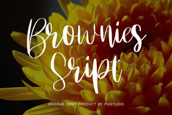 Discovering Brownies Script: A Font for Elegant Branding