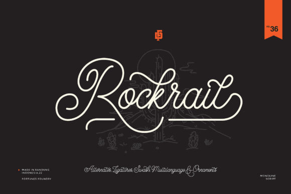 Discovering Rocktrail Script: A Font for Editorial Elegance