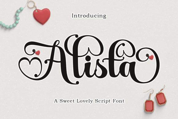 Elevate Your Brand with Alista Script: A Stylish Font for Business