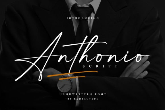 Enhance Your Brand with Anthonio Script Font