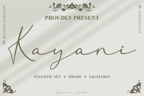 Enhance Your Brand with Kayani Script Font