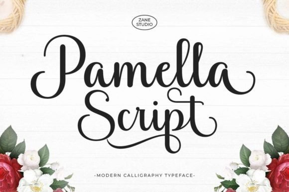 Enhance Your Brand with Pamella Script Font