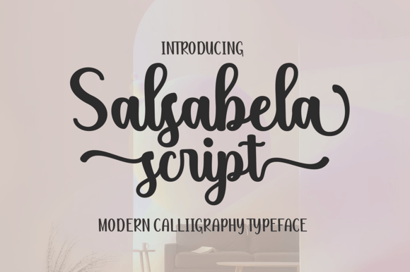 Enhance Your Brand with Salsabela Script Font
