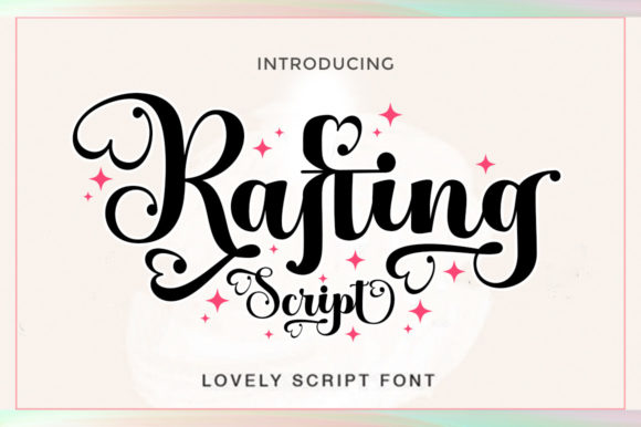 Enhance Your Craft with Rafting Script Font