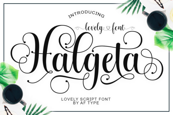 Halgeta Lovely Script: Elevate Your Brand with a Romantic Font