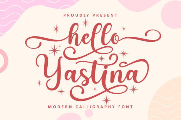 Hello Yustina Script: A Handcrafted Font for Modern Web Design