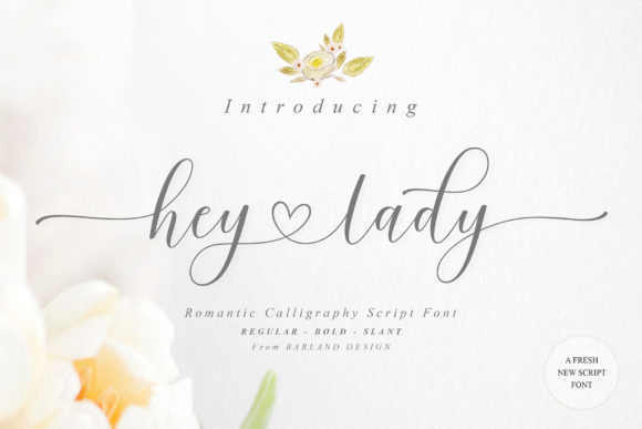 Hey Lady Script: A Versatile Typeface for Creative Campaigns