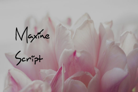 Maxine Script: A Charming Font for Handmade Creations