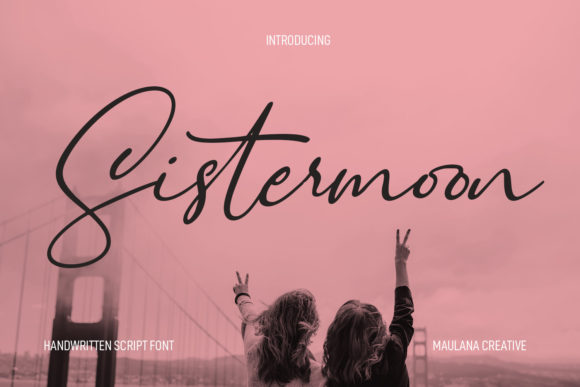Sistermoon Script: A Stylish Font for Creative Branding