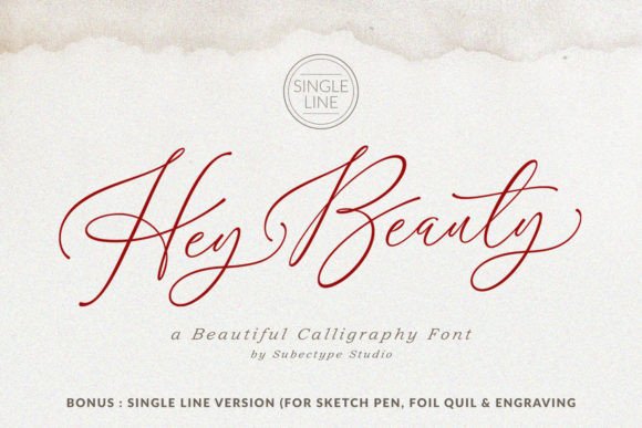 Transform Your Brand with Hey Beauty Font
