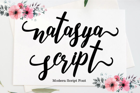 Unleash Creativity with Natasya Script Font