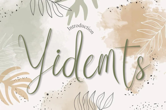 Yidemts Script: A Versatile Font for Engaging Campaigns